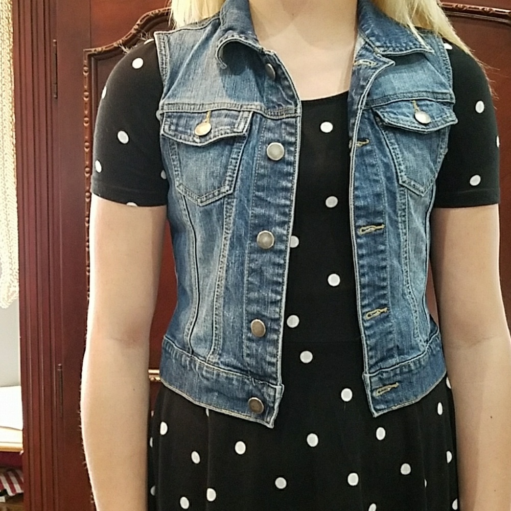 Denim vest